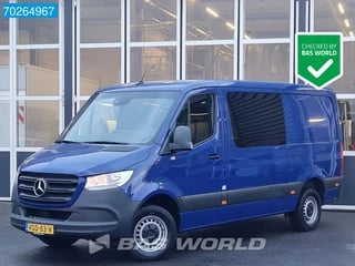 Mercedes Sprinter 314 CDI Automaat Dubbel Cabine L2H1 Trekhaak 7 zitplaatsen Airco Cruise Camera 8m3 Airco Dubbel cabine Trekhaak Cruise control