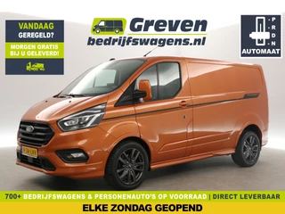 Hoofdafbeelding Ford Transit Custom Ford Transit Custom 290 2.0 TDCI L1H1 Sport 185PK Automaat  Airco Camera Cruise Carplay Trekhaak PDC LED 3 Persoons 18"LMV DAB+