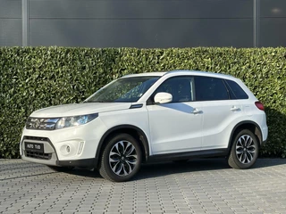 Suzuki Vitara 1.6 HIGH EXECUTIVE, PANO, LEDER/ALCANTARA, KEYLESS, CRUISE, NAVI, LED, ECC-AIRCO, PARKEERSENSOREN, STOELVERWARMING, LICHTMETAAL 17", GOED ONDERHOUDEN, ALL-SEASON BANDEN