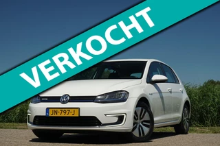 Volkswagen E-Golf FastCharge 24,2KwH | Pure White | Full-LED/AppleCarplay/Cruise/NAV - Keurig!