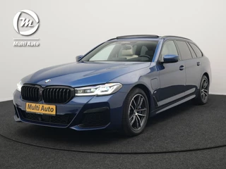 BMW 5 Serie Touring 530e xDrive M-Sport Plug In Hybrid PHEV | Panodak | Adaptive Cruise | Harman/Kardon  | Laser LED | Carplay | 360 Camera | Head Up | Electrische Lederen Sportstoelen met Geheugen | Stoel Verwarming |