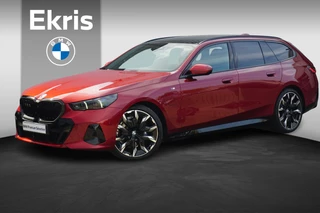 BMW 5-serie Touring 530e M Sport Pro | Trekhaak / Comfortstoelen Elektrisch met geheugen / Panoramadak / Head-up / Rondomzicht camera's / Stoelverwarming Voor & Achter