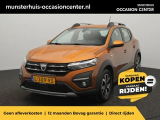 Dacia Sandero Stepway TCe 90 Comfort - RIJKLAARPRIJS - Achteruitrijcamera - Cruise Control - Lichtmetalen velgen - Keyless Entry & Start