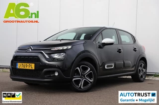 Citroen C3 1.2 PureTech Feel Carplay Android Navigatie Climate Cruise Control Rijstrooksensor Parkeersensor All-season banden!