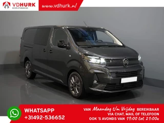 Citroën Jumpy 2.0 HDI 180 pk Aut. L3 DC Dubbel Cabine/ LED/ Stuurverw./ Carplay/ Climate/ Camera/ PDC/ Cruise