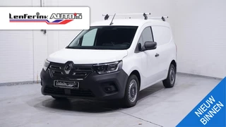 Renault Kangoo E-Tech Electric L1 44 kWh Navi, Airco ECC Houten Laadvloer, PDC achter, Dakdragers, Deuren met Ramen, 2-Zits