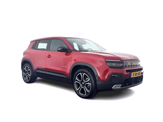 Hoofdafbeelding Jeep Avenger Jeep Avenger Summit 54 kWh [ 3-Fase ] {SOH-95%} (INCL-BTW) *HEATPUMP | LEATHER-MICROFIBRE | FULL-LED | ADAPTIVE-CRUISE | BLIND-SPOT | CAMERA | DIGI-COCKPIT | NAVI-FULLMAP | HEATED-COMFORTSEATS | ECC | AMBIENT-LIGHT | PDC | CARPLAY | CRUISE