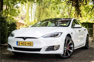 Hoofdafbeelding Tesla Model S Tesla Model S P100D Performance Ludicrous Stoelventilatie Carbon 21"