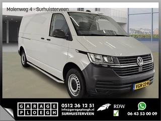 Volkswagen Transporter 2.0 TDI L2H1 Navi Airco Cruise Sidebars 1Eigenaar