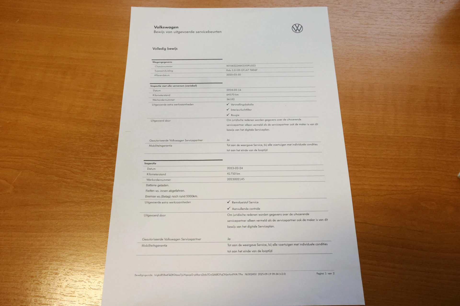 Hoofdafbeelding Volkswagen Polo