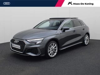 Audi A3 Sportback 40 TFSIe 150kW/204PK S Line · Leder · Panoramadak · Navi · Garantie 12-12-2028 of 100000km