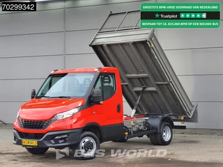 Iveco Daily 35C12 Kipper Euro6 Dubbellucht 3,5t Trekhaak Airco Cruise Euro6 Kieper Tipper Benne Airco Trekhaak Cruise control
