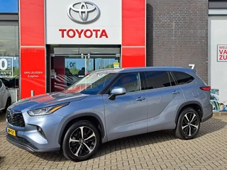 Toyota Highlander 2.5 HYBRID AWD PREMIUM LEER STOELVERWARMING PDC 360 CAMERA 20'' LM-VELGEN NAVI GEHEUGEN ELEK. BESTUURDERSSTOEL