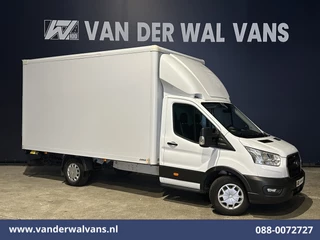 Ford Transit 2.0 TDCI 161pk Bakwagen 225cm hoog Laadklep Euro6 Airco | Camera | Cruisecontrol | 950kg laadvermogen Bijrijdersbank,