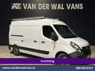 Opel Movano 2.3 Turbo 150pk L2H2 Inrichting Euro6 Airco | Imperiaal | 2500kg Trekhaak | Omvormer | Camera | Navigatie Cruisecontrol, Parkeersensoren, trap
