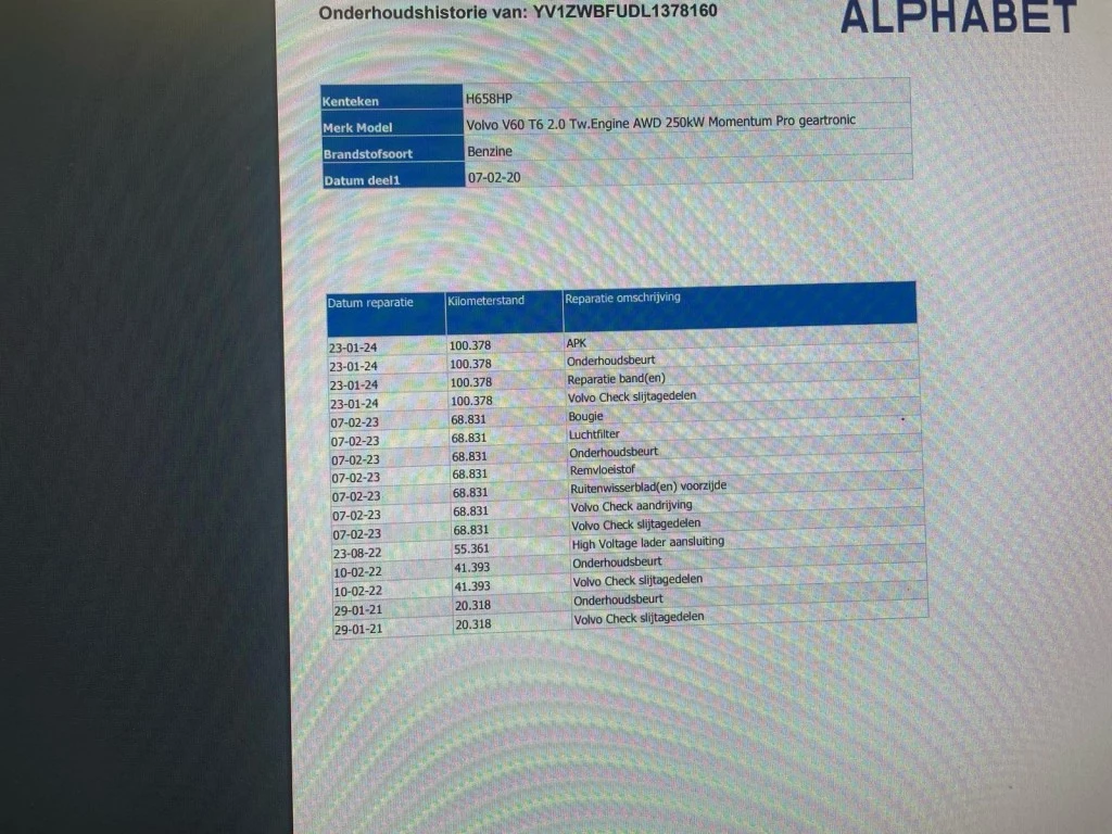 Hoofdafbeelding Volvo V60