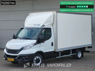 Iveco Daily 35C16 3.0L Laadklep Dubbellucht Bakwagen 160PK Airco Cruise Euro6 Meubelbak Koffer 20m3 Airco Cruise control