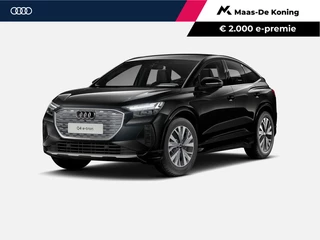 Hoofdafbeelding Audi Q4 Sportback e-tron Audi Q4 Sportback e-tron 45 quattro Advanced edition 286 PK · Assist. pakket plus · Comfortpakket ·  Lichtpakket plus ambient light