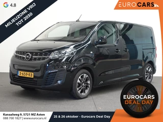 Hoofdafbeelding Opel Vivaro-e Opel Vivaro-e Combi L2H1 75 kWh e-Zafira 8 persoons  Navigatie Airco Dab  Camera 360  Cruise control  Dab  Lichtmetalen velgen Stoelverwarming
