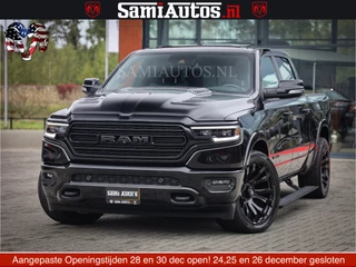 Dodge Ram 1500 LIMITED NIGHT | FEUL BLACK WHEELS | BOM VOL | 5.7 V8 4x4 | DUBBELE CABINE | MWK | XB9 | HUD | TOP STAAT