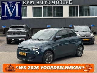 Fiat 500 RED 42 kWh VAN: 16.900,- VOOR: 14.877,- UW WKVOORDEEL: 2.023,- | SOH 92% | NAVIGATIE | STOELVERWARMING | CRUISE CONTROL | DEALER ONDERHOUDEN | ALL SEASON BANDEN