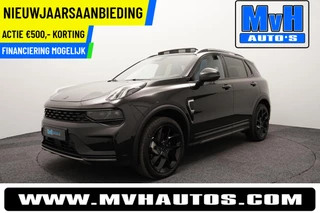 Lynk & Co 01 1.5 Hybride|FULL BLACK XL|ZWARTE.HEMEL|NAP|PANO