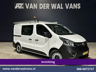 Opel Vivaro 1.6 CDTI 146pk L1H1 inrichting Euro6 Airco | Camera | Imperiaal | Trekhaak | Cruisecontrol Parkeersensoren, bijrijdersbank