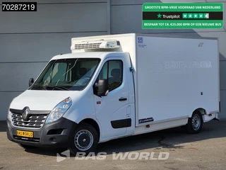 Renault Master 145PK Koelwagen Vriezer Lamberet Thermo King V-300 MAX 230V Stekker Airco Cruise Parkeersensoren Euro6 Koel Koeler Kühl Kühler Kühlwagen Kühlkoffer Vries Vriezer Frigo 14m3 Airco Cruise control