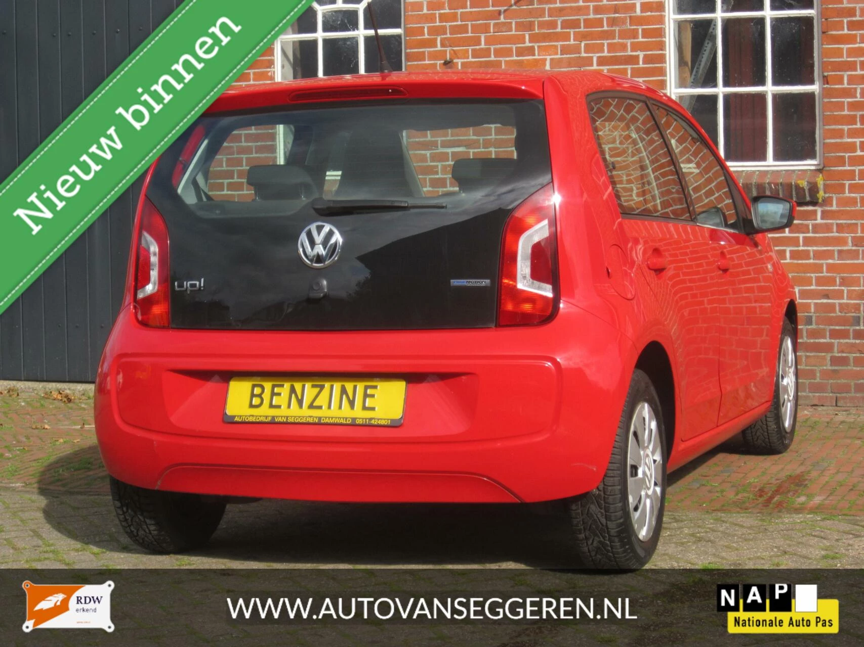 Hoofdafbeelding Volkswagen up!