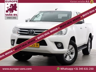 Toyota Hilux 2.4 D-4D-F 150pk E6 4WD 4x4 Automaat Double Cab Airco/Camera 11-2019