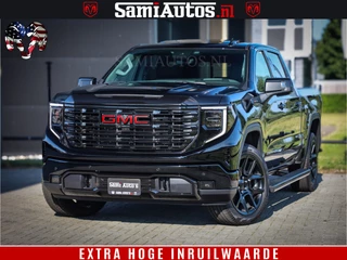 GMC Sierra DENALI 6.2 V8 426PK Full Option | De Meest Luxe Pick-Up in zijn Klasse | Comfortabele Dubbele Cabine met Royale 5 Zitplaatsen | BPM vrij | Nu Leverbaar uit Voorraad | Voorraad Nr 433794