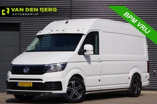 Volkswagen Crafter 35 2.0 TDI L3H3 177PK AUT. LEDER, VANSTEP TREKHAAK, ZONNEKLEP, CAMERA, NAVI, CARPLAY, CRUISE, AIRCO
