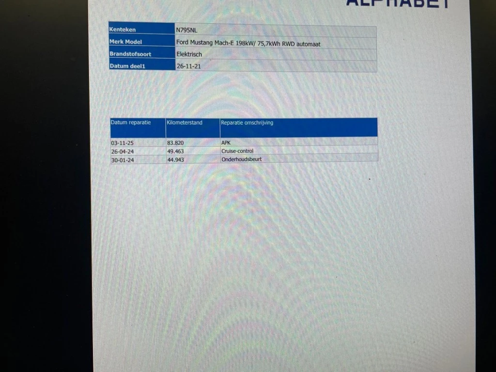 Hoofdafbeelding Ford Mustang Mach-E