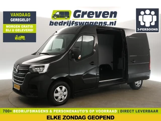 Renault Master T33 2.3 dCi L2H2 150PK Airco Camera Cruise Trekhaak 2xSchuifdeur PDC 3 Persoons Elektrpakket