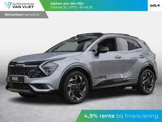 Hoofdafbeelding Kia Sportage Kia Sportage 1.6 T-GDi Plug-in Hybrid AWD GT-Line Kia Sportage 1.6 T-GDi Plug-in Hybrid GT-Line | Clima | Stoel-/stuurverwarming | Schuif-/kanteldak | Carplay | Navi | Adapt. Cruise | 19''