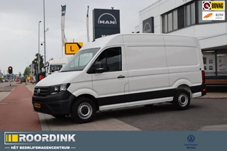 Volkswagen CRAFTER 35 2.0 TDI L3H3 177 pk BPM vrij, geveerde stoel, Navigatie Camera, 270 graden deuren, navi, betimmering , bank
