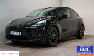 Tesla Model Y Performance AWD 534pk 75 kWh, trekhaak