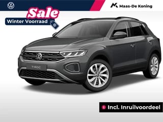 Hoofdafbeelding Volkswagen T-Roc Volkswagen T-Roc Life Edition 1.0 TSI 116 pk 6 versn. Hand  · Airconditioning automatisch, 2-zone (climatronic) · Privatelease vanaf €,-398 per maand · Incl. inruilvoordeel ·