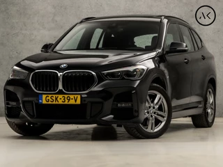 BMW X1 xDrive25e M Sport 221Pk Automaat (PANORAMADAK, M PAKKET, GROOT NAVI, SFEERVERLICHTING, ADAPTIVE CRUISE, HEAD-UP DISPLAY, SPORTSTOELEN, LEDER, ELEK ACHTERKLEP, CAMERA, NIEUWSTAAT)