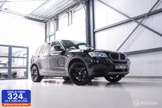 BMW X3 xDrive20i High Executive | 4x4 | Trekhaak | Leder | LED | Winter + zomerset | Zeer nette auto | Navigatie | Sportstoelen |