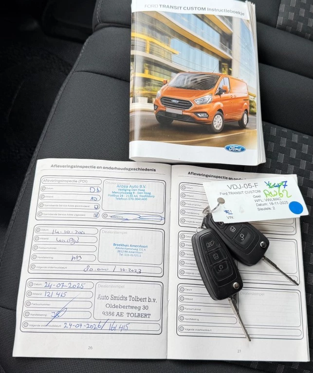 Hoofdafbeelding Ford Transit Custom