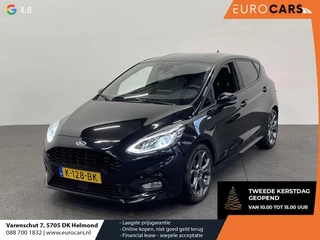 Ford Fiesta 1.0 EcoBoost ST-Line Airco ECC Navi Carplay PDC Acter Full LED 17"ST Velgen Cruise Control NL Auto NAP Certificaat Volledig onderhouden