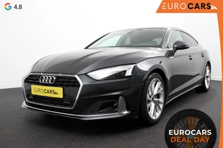 Hoofdafbeelding Audi A5 Audi A5 Sportback 40 TFSI Prestige Plus S-Tronic Navigatie Apple Carplay/Android Auto Camera Climate Control Virtual Cockpit Led  Dab Electrisch bedienbare achterklep Stoel verwarming
