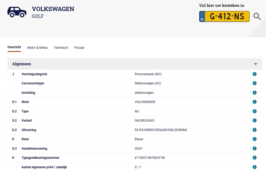 Hoofdafbeelding Volkswagen e-Golf