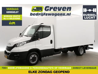 Iveco Daily 35C16H 2.3 410 | 157PK | Dubbellucht | Bakwagen | Laadklep | 3500kg Trekgew. Trekhaak | Laadklep | Laadbak | Airco | 3-Zits