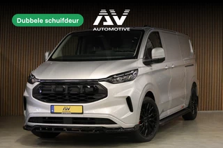 Ford Transit Custom 320 2.0 TDCI L2H1 Limited 170 PK | BPM VRIJ | ACC | Blind Spot | Navigatie | Camera | CarPlay | Lane Assist | Stoelverwarming | Raptor Edition | L+R Schuifdeur | 3-Zitter