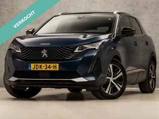 Peugeot 3008 1.6 HYbrid 225 GT Line 225Pk Automaat (APPLE CARPLAY, GROOT NAVI, 360 CAMERA, ADAPTIVE CRUISE, LEDER, KEYLESS, SPORTSTOELEN, SFEERVERLICHTING, LANE ASSIST, GETINT GLAS, NIEUWSTAAT)