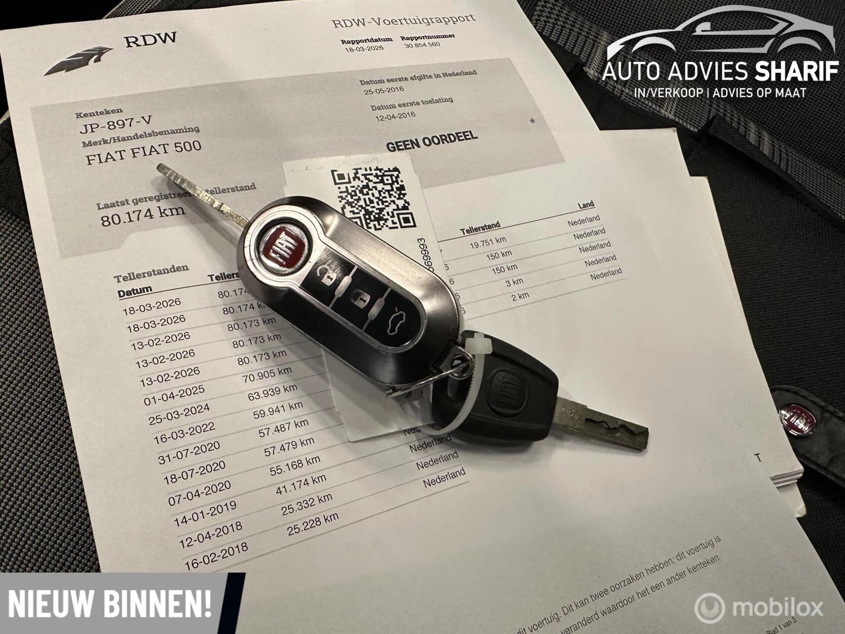 Hoofdafbeelding Fiat 500