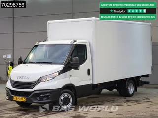 Iveco Daily 35C16 Laadklep Dubbellucht Bakwagen 160PK Airco 3,5t Trekgewicht Euro6 Meubelbak Koffer Airco