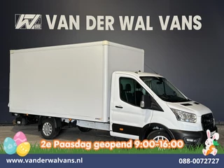 Ford Transit 2.0 TDCI 130pk Bakwagen L4.35m Laadklep Euro6 Airco | Camera | Cruisecontrol | Verwarmde voorruit Bijrijdersbank, 970kg laadvermogen